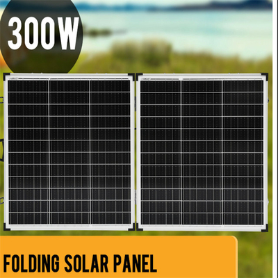 250W 300W 400w Składane szklane panele słoneczne Zestawy kempingowe