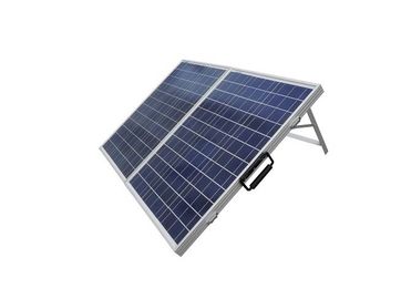 Łatwe w transporcie składane panele słoneczne Wysoka niezawodność dzięki wytrzymałej aluminiowej ramie