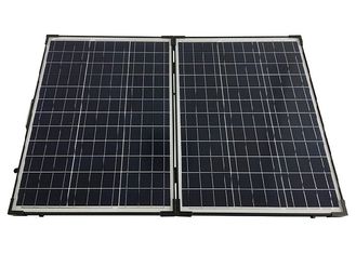 Polikrystaliczne silikonowe składane panele słoneczne 160W z ciężko wyściełanym woreczkiem transportowym