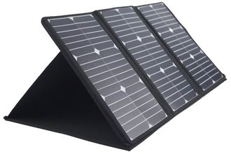 Składany Panel Słoneczny Czarne panele słoneczne PV 30mm * 25mm Grubość Aluminiowa rama