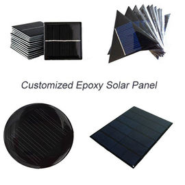 Custom Made Small Panel słoneczny, żywica epoksydowa Panel słoneczny do baterii Led Garden Light