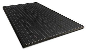 Czarny panel słoneczny PV 260Wp Watt do dachówki Czarne panele słoneczne PV Moc zintegrowana z budynkiem