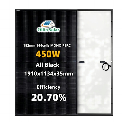 kupować 445W 450W 455W 460W Mono Panel słoneczny Półogniwowy zestaw paneli słonecznych do domów online manufacture