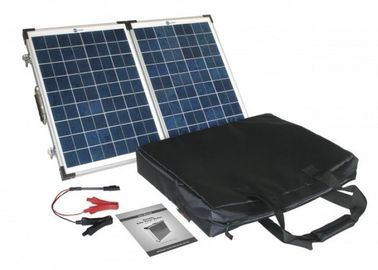 kupować Niebieskie składane panele słoneczne, przenośny panel słoneczny o mocy 120 W. Wydajny pochłaniacz światła słonecznego online manufacture