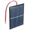 DIY Solar Lawn Lights Żywica epoksydowa Panel słoneczny z małą słoneczną pompą wody