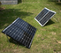 120W 200W Zewnętrzne składane panele słoneczne, przenośne składane panele słoneczne na kemping