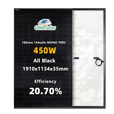 445W 450W 455W 460W Mono Panel słoneczny Półogniwowy zestaw paneli słonecznych do domów