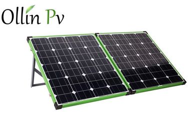 Green Colour Frame Składane panele słoneczne z / bez zmontowanego kontrolera